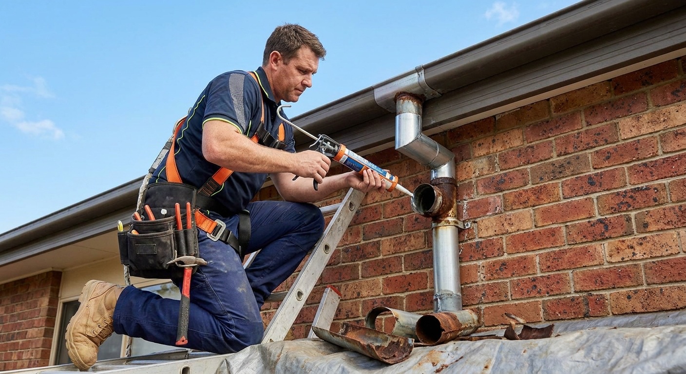 Roof & Downpipe Repairs by Gutters Plus
